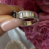 925 Sterling Silver Tourmaline & Beryl Ring Size 8