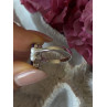 925 Sterling Silver Amethyst & Pearl Ring Size 8