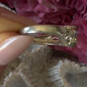 925 Sterling Silver Peridot & Tanzanite Ring Size 7