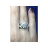925 Sterling Silver CZ Ring Size 6.5