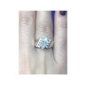 925 Sterling Silver CZ Ring Size 6.5