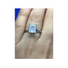 925 Sterling Silver CZ Ring Size 6.5