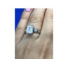 925 Sterling Silver CZ Ring Size 6.5