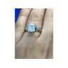 925 Sterling Silver CZ Ring Size 6.5