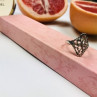 925 Sterling Silver Openwork Ring Size 8
