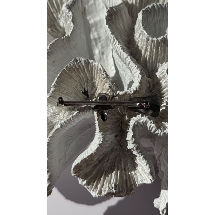 925 Sterling Silver Orange Citrine Deer Brooch