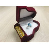 925 Sterling Silver Sky Blue Topaz Ring Size 5.5