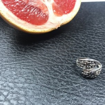 925 Sterling Silver Ring 6.5 (Adjustable)