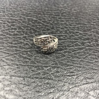 925 Sterling Silver Ring 6.5 (Adjustable)