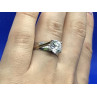 925 Sterling Silver CZ Ring Size 6.5