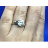 925 Sterling Silver CZ Ring Size 6.5