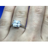 925 Sterling Silver CZ Ring Size 7