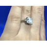 925 Sterling Silver CZ Ring Size 7