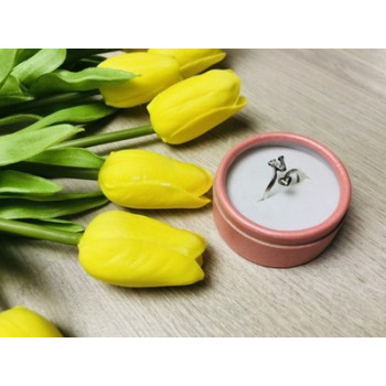 925 Sterling Silver Ring with the letter 