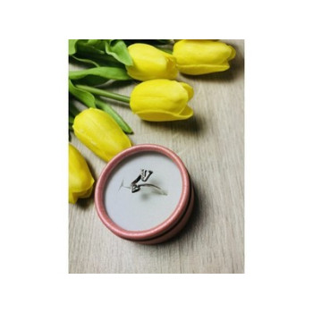 925 Sterling Silver Ring with the letter 