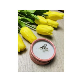 925 Sterling Silver Ring with the letter 