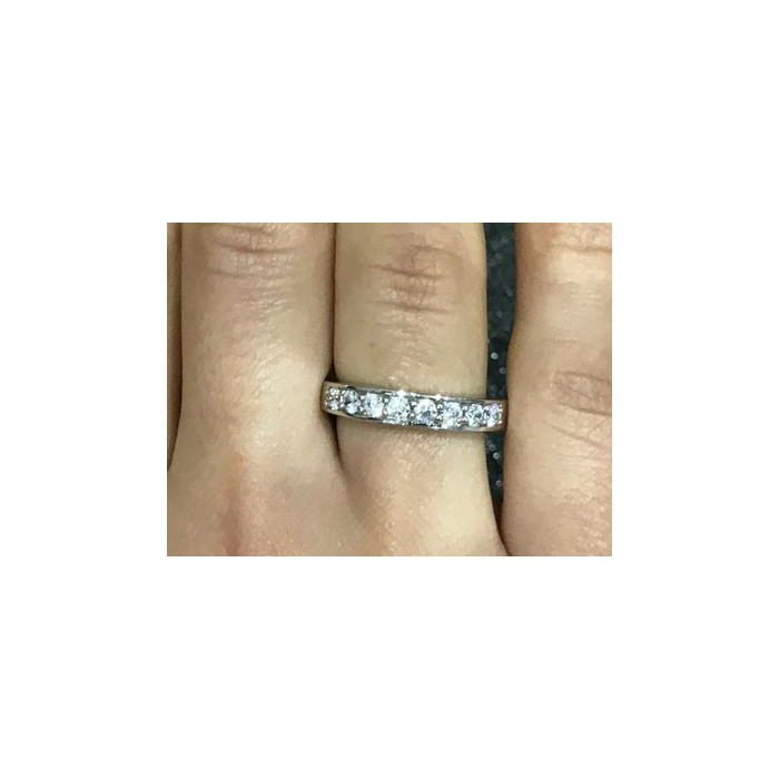 925 Sterling silver CZ Ring Size 6.5