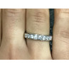925 Sterling silver CZ Ring Size 6.5