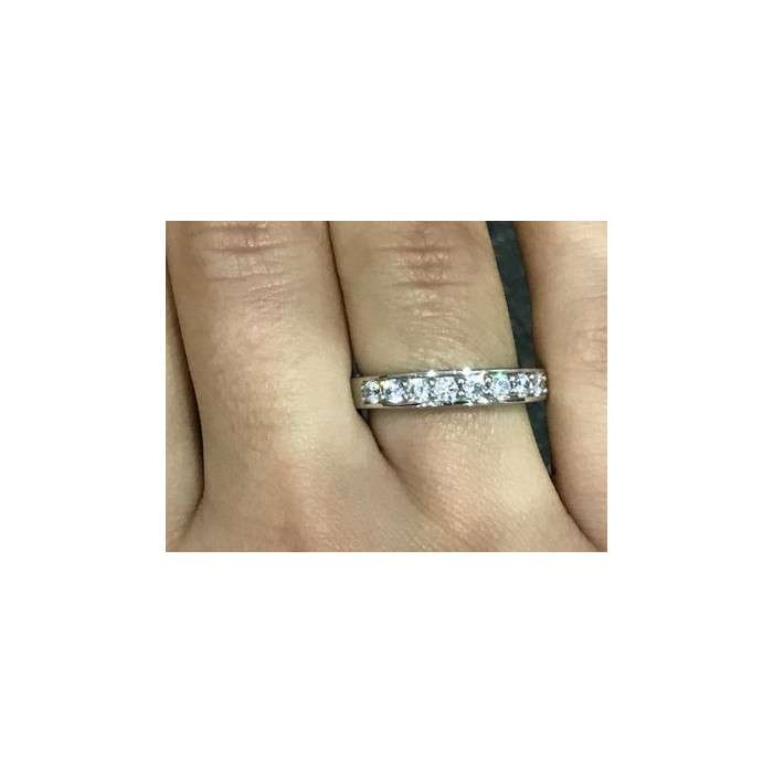 925 Sterling silver CZ Ring Size 6.5