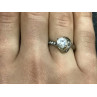 925 Sterling Silver CZ Ring Size 6.5