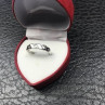 925 Sterling Silver Mother of Pearl Inserts Ring Size 5.5