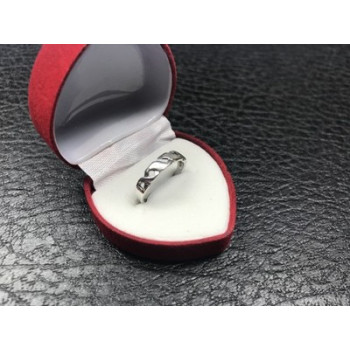 925 Sterling Silver Mother of Pearl Inserts Ring Size 5.5