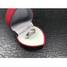 925 Sterling Silver Mother of Pearl Inserts Ring Size 5.5