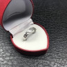 925 Sterling Silver Mother of Pearl Inserts Ring Size 5.5