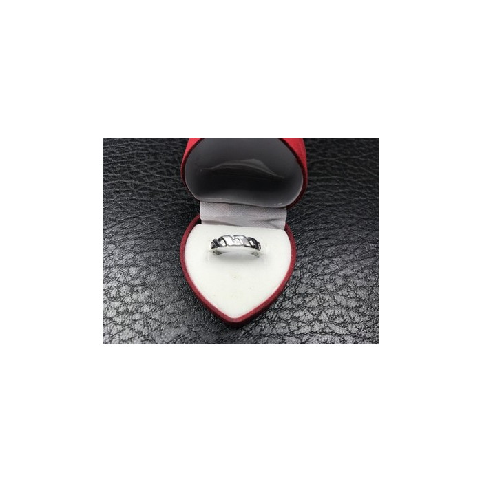 925 Sterling Silver Mother of Pearl Inserts Ring Size 5.5