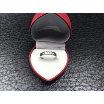 925 Sterling Silver Mother of Pearl Inserts Ring Size 5.5