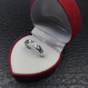 925 Sterling Silver Mother of Pearl Inserts Ring Size 5.5