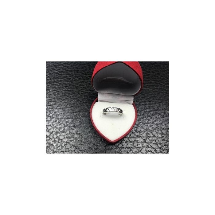 925 Sterling Silver Mother of Pearl Inserts Ring Size 5.5