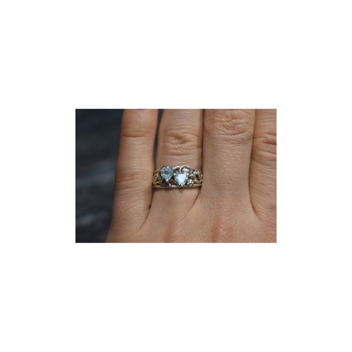 925 Sterling Silver Blue Spinel 
