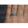 925 Sterling Silver Blue Spinel 