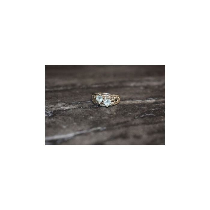 925 Sterling Silver Blue Spinel 