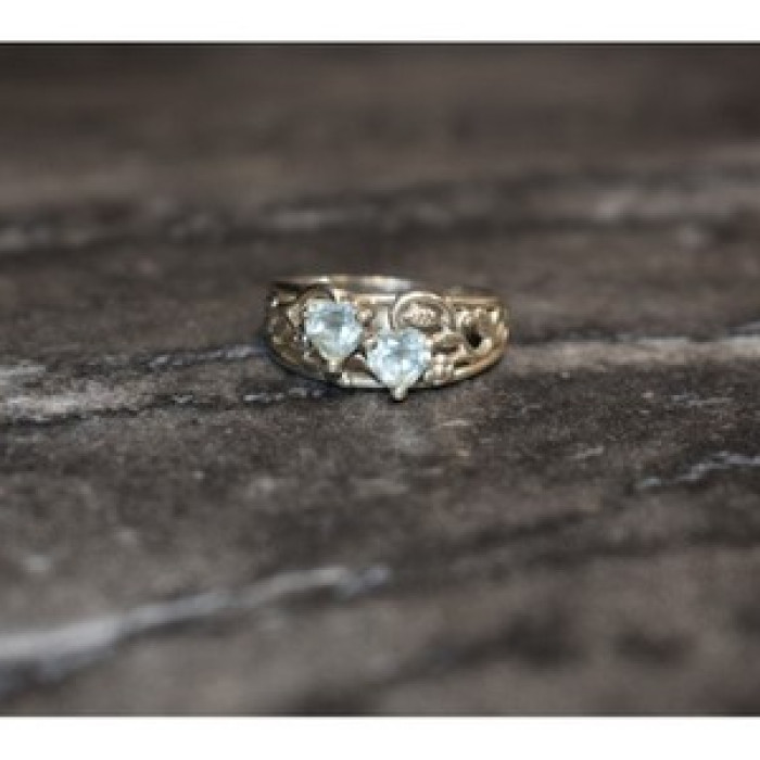 925 Sterling Silver Blue Spinel 