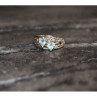 925 Sterling Silver Blue Spinel 
