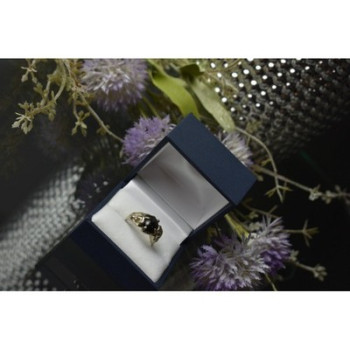 925 Sterling Silver Star Sapphire Ring Size 7.5