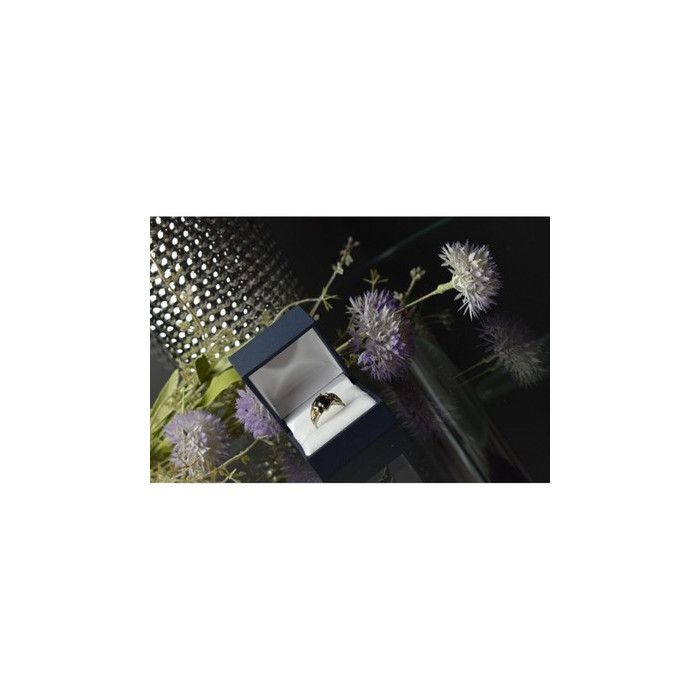 925 Sterling Silver Star Sapphire Ring Size 7.5