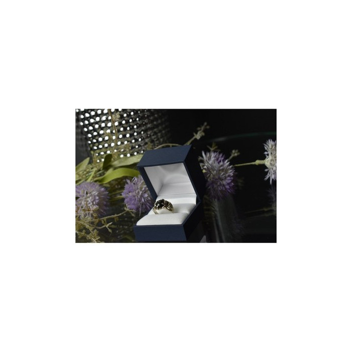 925 Sterling Silver Star Sapphire Ring Size 7.5