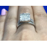 925 Sterling Silver CZ Ring Size 7.5