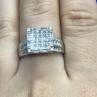 925 Sterling Silver CZ Ring Size 7.5