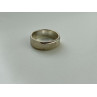 925 Sterling Silver Band Ring Size 7.5 Italy