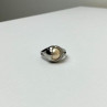 Ring With Pearl and CZ 