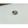 Ring with Pearl and CZ 