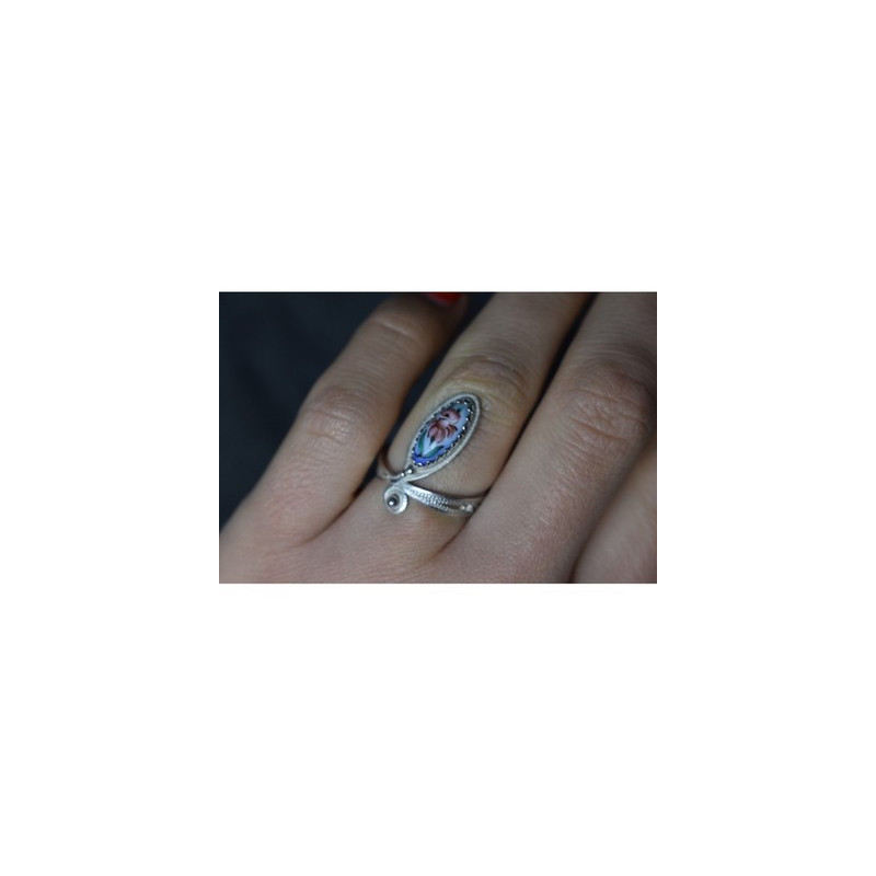 Ring with Enamel 