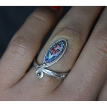 Ring with Enamel 