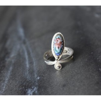 Ring with Enamel 