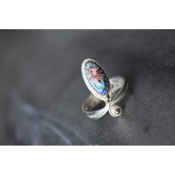 Ring with Enamel 