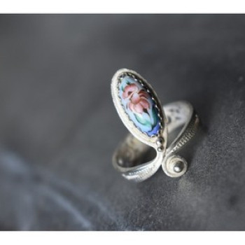 Ring with Enamel 